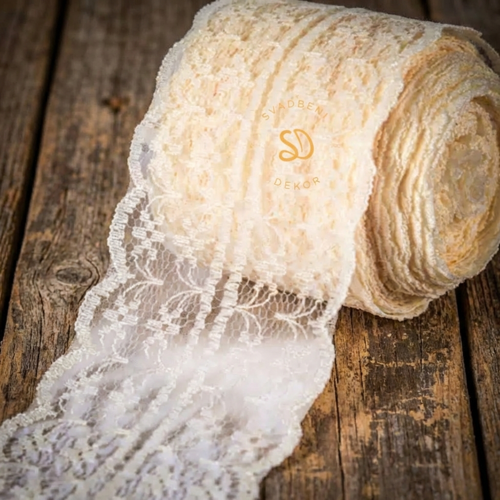 Traka čipka 4cm S314