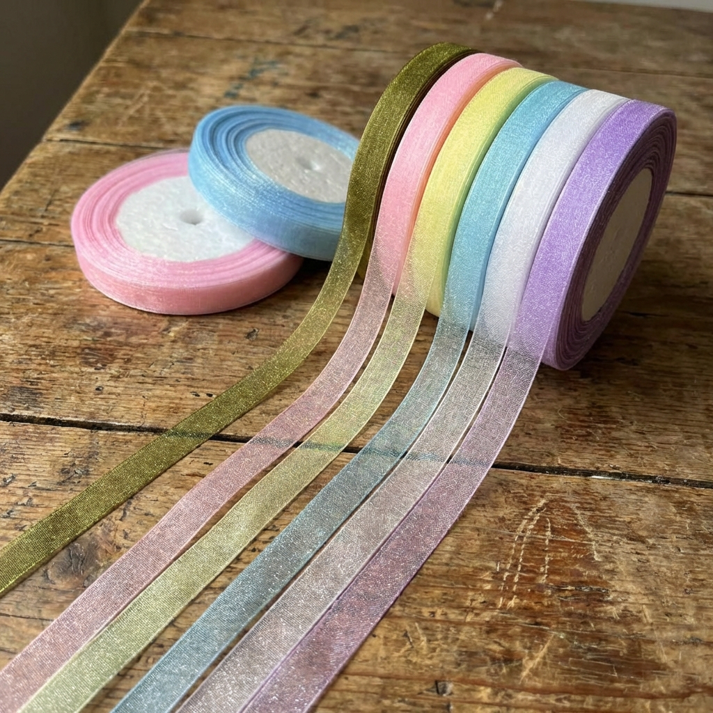 Organdin traka 1cm S319-2